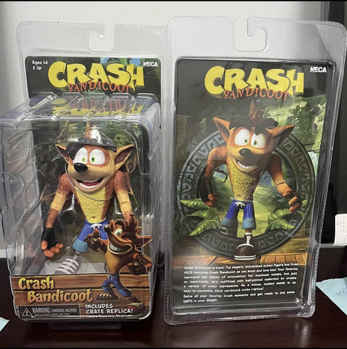 Crash Bandicoot Figura De Ação Boneco Colecionável