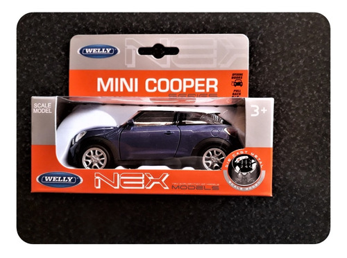 Mini Cooper S Paceman Welly Con Techo Bicolor 