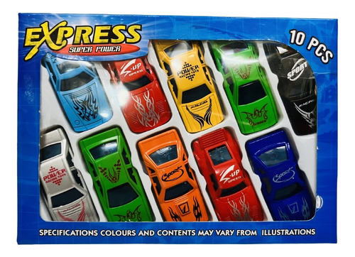 Auto Express En Caja X 10 Escala Coleccion Rayuela