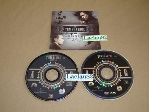 Temerarios Si Te Vas 2008 Fonovisa Cd + Dvd Delux Edition