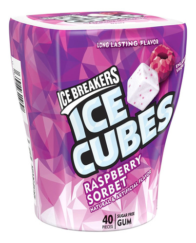 Ice Breakers Ice Cube - Chicle De Chicle Sin Azcar, Hecho Co