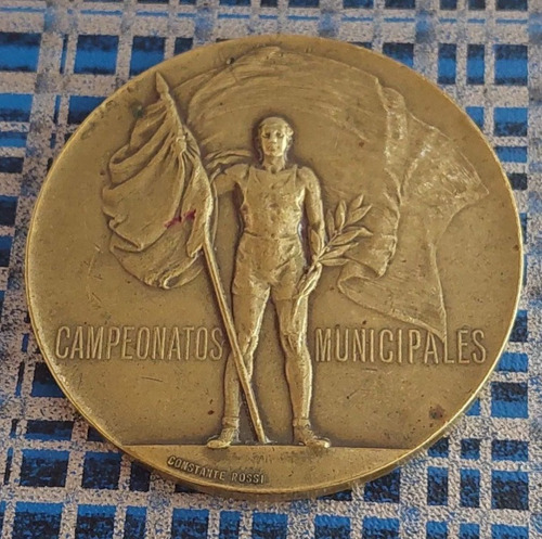 Medallacampeonatos Municipales Bs. As. Bronce Año 1933 - 319
