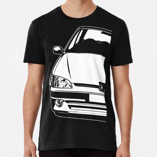 Remera Art Of A Car 2004 106 Gti  Algodon Premium