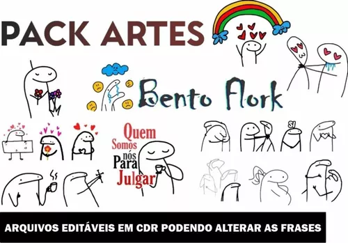 Arquivo Digital Artes Bento Flork Memes Pascoa Cdr E Png