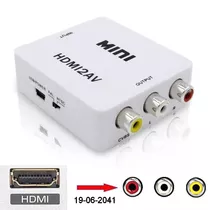 Comprar Hdmi A Rca Av Pc Laptop Digital Analogico Hd Tv