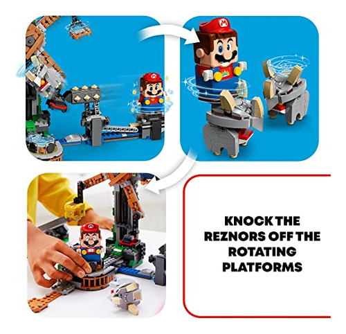 Kit De Construcción Lego Super Mario Reznor Knockdown 71390