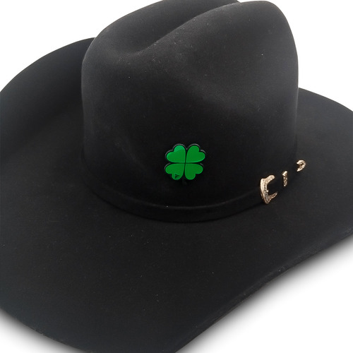 Broche Botão Para Chapéu Texas Farm Metalizado Boné Tx Agro
