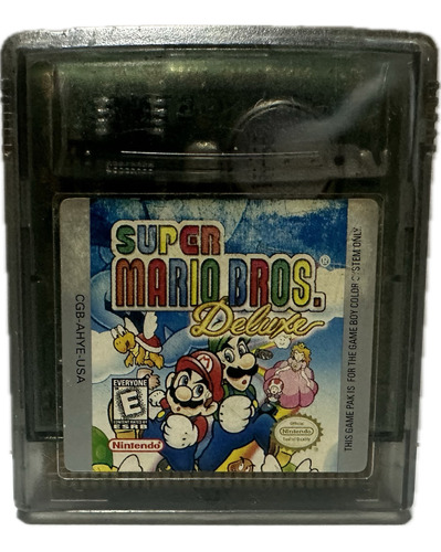 Super Mario Bros Deluxe | Game Boy Color Original (Reacondicionado)