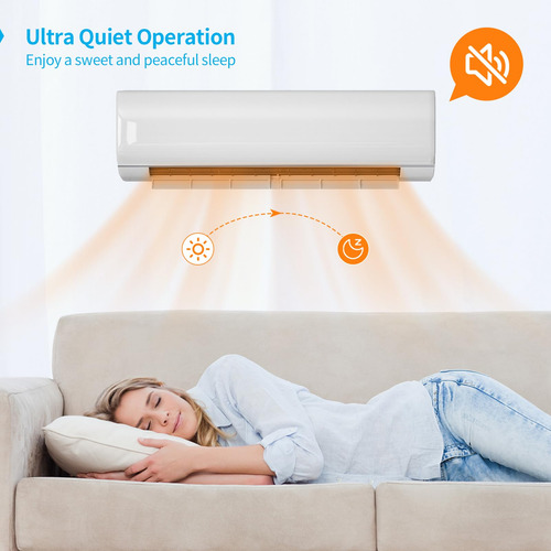 Aire Acondicionado Mini Split 24000 Btu Sin Conductos Wifi Blanco
