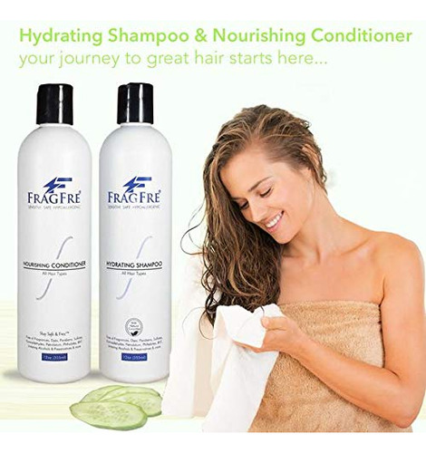 Conjunto De Shampoo E Condicionador Fragfre Hydrating 355ml