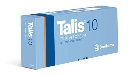 Talis 10 Mg 30 Comp - (tadalafil) - Eurofarma®
