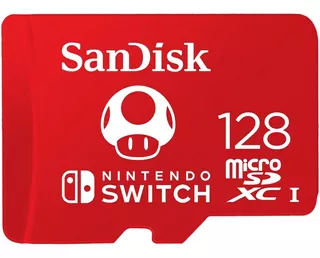 Memoria Micro Sd Sandisk Nintendo Switch 128 Gb