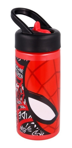 Vaso Sport Spiderman Tipo Botella De Agua 410ml Ha049 Cresko
