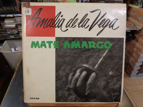 Amalia De La Vega Mate Amargo Lp Vinilo Único Uruguay Leer