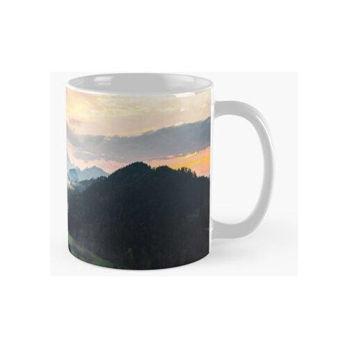 Taza Noche De Niebla En El Paisaje Alemán Calidad Premium