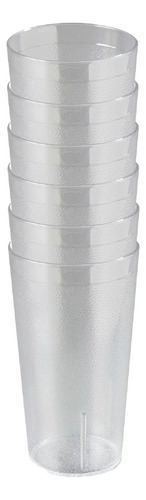 Vaso 16 Oz Policarbonato Transparente 6 Piezas