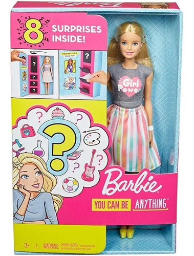 Imagen 3 de 10 de Barbie Puedes Ser Lo Que Quieras Con Profesiones Sorpresas