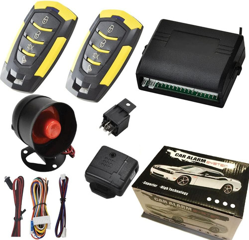 Kit De Sistema De Coche Central, Sistema De Alarma, Inmovili