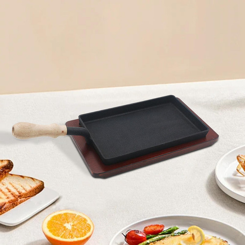 Plancha De Hierro Fundido, Sartén Para Tortilla, Base