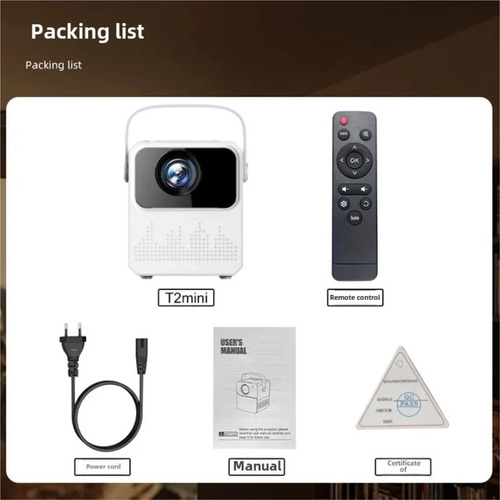 Proyector Portátil Para El Hogar Entretenimiento Familiar
