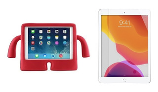 Funda Antigolpe Niño Para iPad 5ta/6ta Air 1/ 2 9.7 + Vidrio