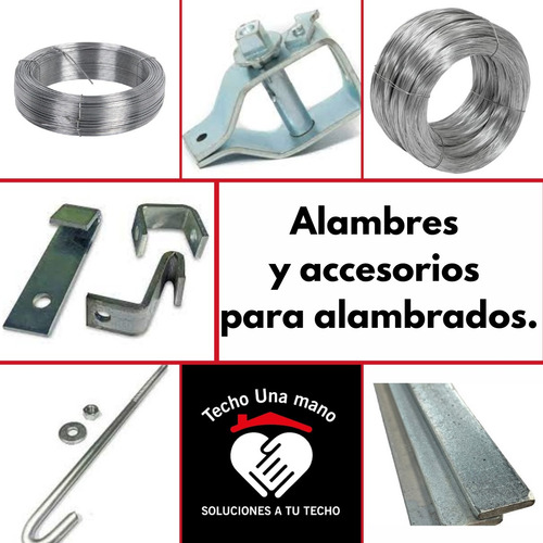 Esparrago Para Alambrar Doble Rosca 250 (25cm) X 25 Unidades