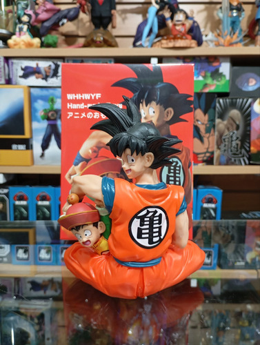 Figura Anime Goku & Hogandragón Ball Z 16cm