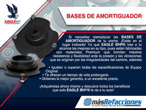 Base Amortiguador Trasero Cavalier 1995 - 2002 2.4l