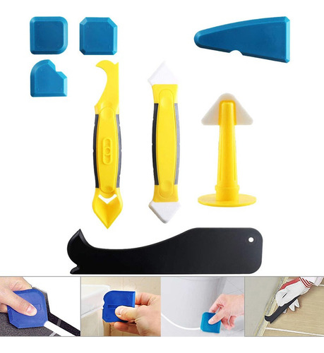 Xd Kit De 8 Piezas Acabado De Esparcidor Sellador De