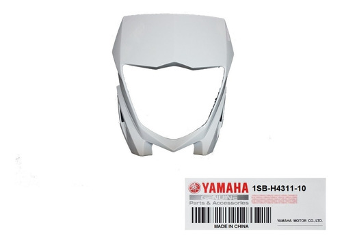 Máscara Cubre Óptica Blanco Yamaha Xtz 125 Original!!!