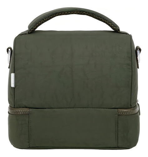 Lancheira 02 Compartimento Xeryus Trendy Verde Militar 12483 Cor Verde-escuro