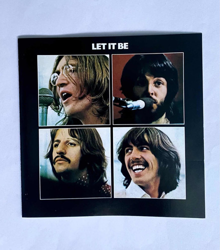 The Beatles Cd Let It Be Hecho En Usa 1987