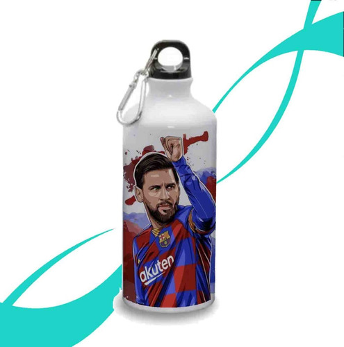 Lionel Messi Botella Deportiva 750ml Termo Llavero
