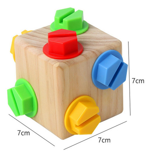 Nuevo Juego De Herramientas De Madera Diy Tuerca Ensamblaje