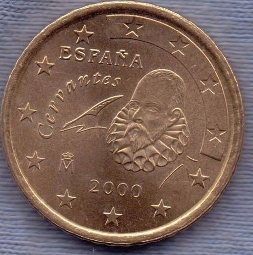 España 50 Cents Euro 2000 * Cervantes *