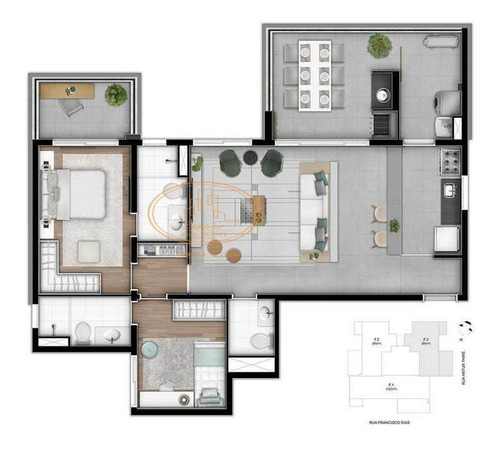 Apartamento Com 3 Dormitório(s) Localizado(a) No Bairro Jardim Da Saúde Em São Paulo / São Paulo - 3948:907666