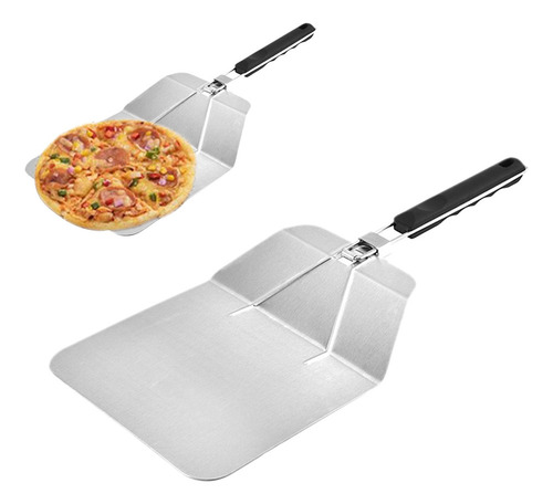 Pala Para Hornear Pizza Cake Lifter Con Mango Plegable