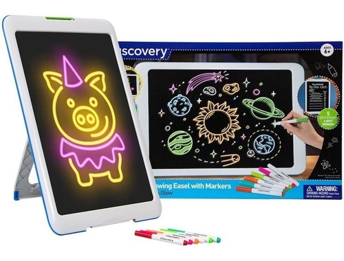 Discovery Kids Tableta Luminosa Con Marcadores