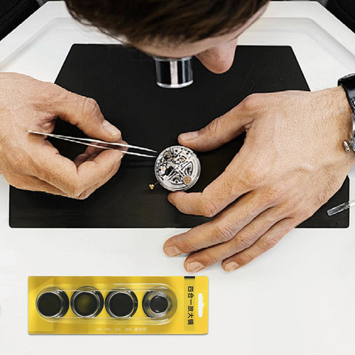 Lupa Monocular Portátil Juego De Lupas Para Reparación De Re