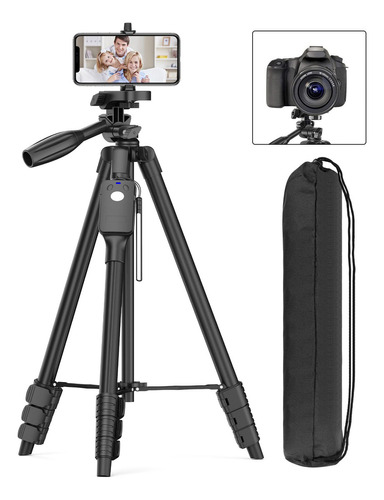 Trípode Xxzu Phone Camera Negro 150 cm