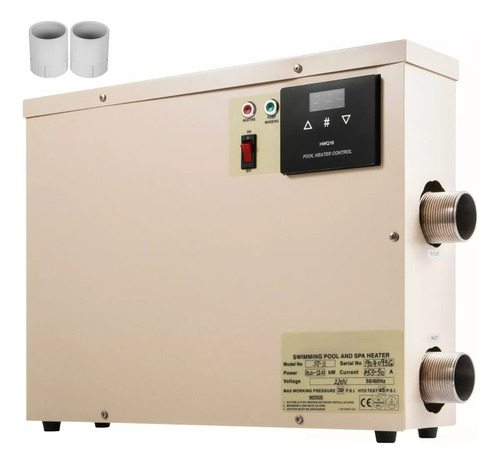 Vevor Termostato De Calentador Eléctrico Piscina 11kw 220v