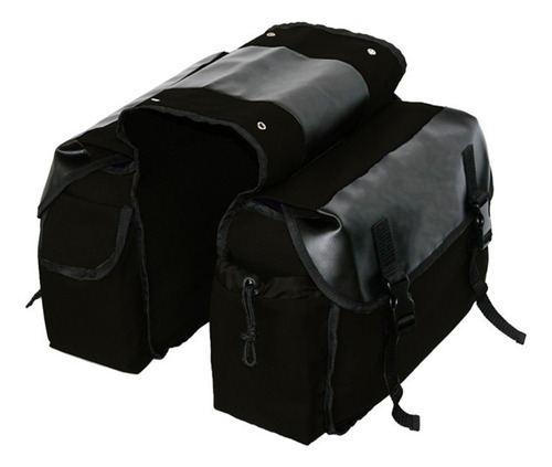 Bolsa Sillín Moto Viaje Impermeable Lona Herramientas Latera