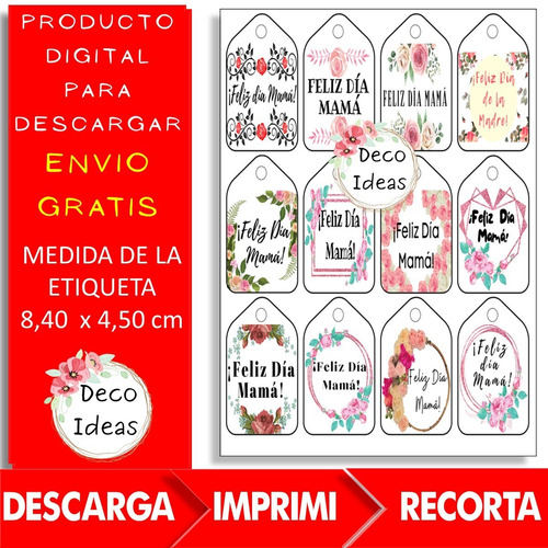 Dia De La Madre Imprimible1 Pdf Emprendedores Tags Etiquetas