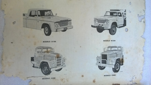 Antiguo Libro Usuario Camión Dodge Desoto ? Fargo ? 