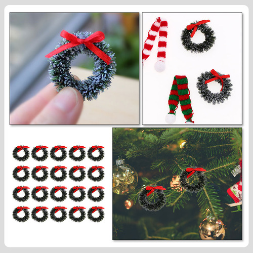 Guirnaldas Navideñas En Miniatura Para Manualidades En Forma