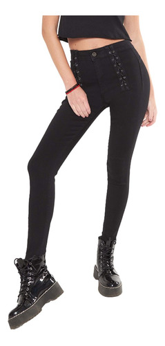 Jeans Mujer Jeggins 1007 Negro Paradise Jeans