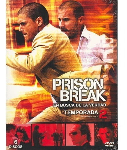 Prison Break Segunda Temporada 2 Dos Serie Dvd