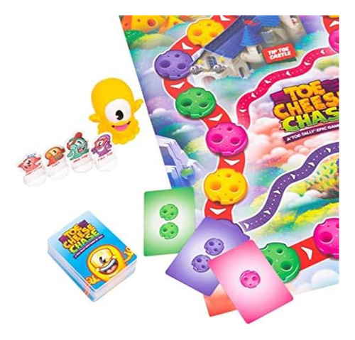 Juego De Mesa Toe Cheese Chase/familiar