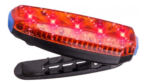 2 Lámpara Impermeable Cola Trasera Clip En Usb Lámpara