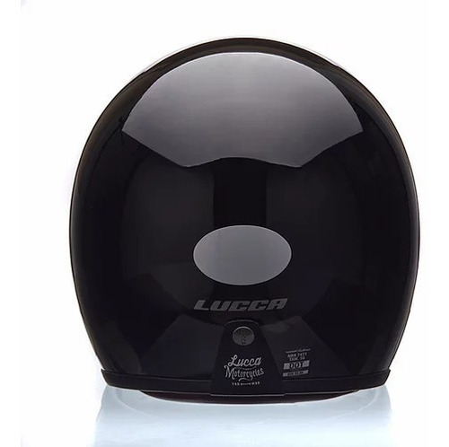 Imagem 4 de 10 de Capacete Lucca Sublime Gloss Black + Viseira Interna + Bolha
